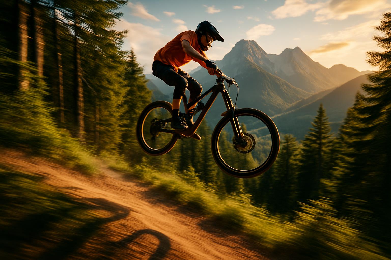 Mountainbiker in Bayern